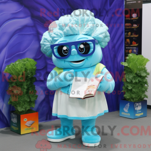 Disfraz de mascota Sky Blue...