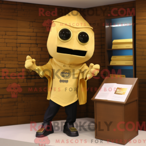 Disfraz de mascota de Gold...