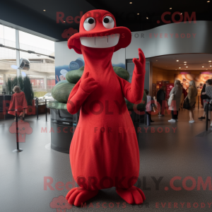 Red Loch Ness Monster...