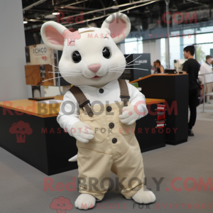 Cream Chinchilla maskot...