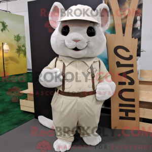 Cream Chinchilla maskot...
