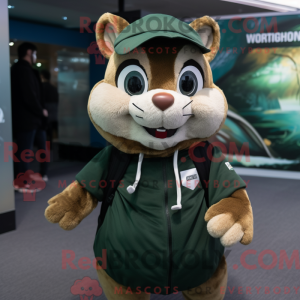 Forest Green Chipmunk...