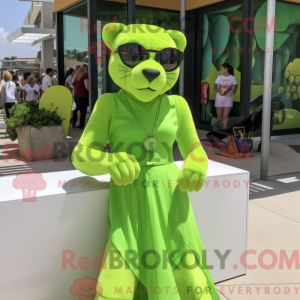 Lime Green Panther...