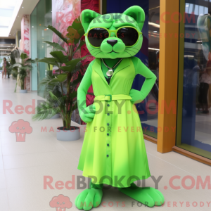Maskotdraktfigura Lime...