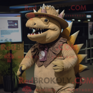 Tan Stegosaurus...