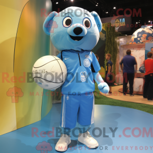 Disfraz de mascota Sky Blue...