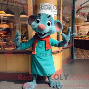 Turkis Ratatouille maskot...
