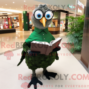 Forest Green Quail maskot...