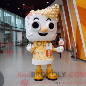 Cream Pop Corn mascot...