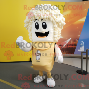 Cream Pop Corn Maskottchen...