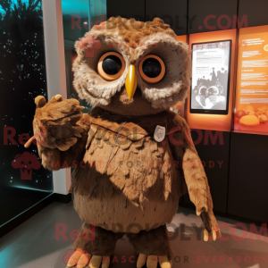 Costume mascotte de hibou...
