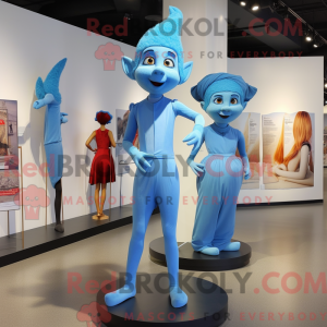 Sky Blue Trapes Artist...