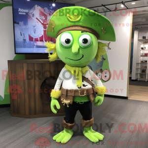 Disfraz de mascota pirata...