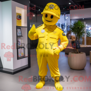 Mascotte de soldat...