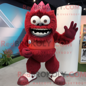 Costume mascotte de cyclope...