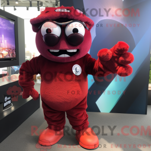 Costume mascotte de cyclope...