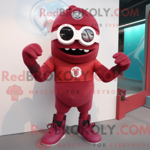 Costume mascotte de cyclope...