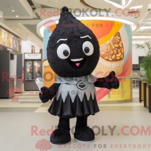 Black Ice Cream mascot...