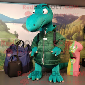Loch Ness Monster maskot...