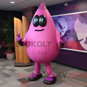 Maskottchenkostüm Rosa...