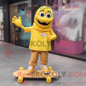 Máscara de skate Gul com...
