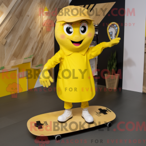 Máscara de skate Gul com...