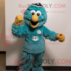 Disfraz de mascota Teal...
