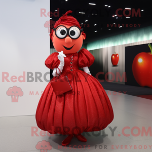 Disfraz de mascota de Apple...