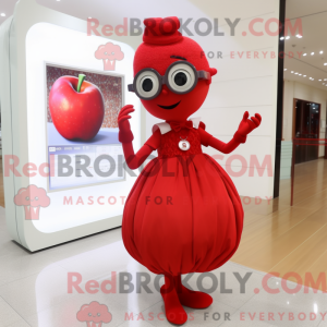 Disfraz de mascota de Apple...