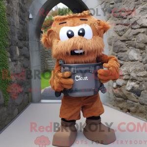 Disfraz de mascota de Rust...