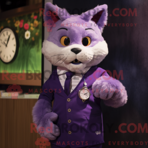 A máscara de gato roxo tem...