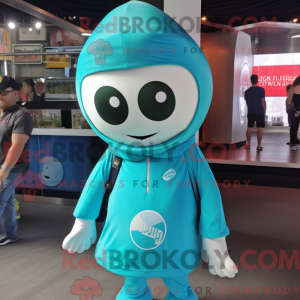 Disfraz de mascota Cyan...