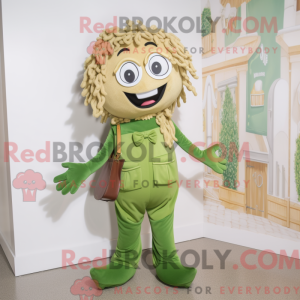 Olive Pesto Pasta mascot...