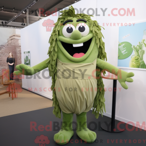 Olive Pesto Pasta mascot...