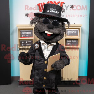 Black Pho mascottekostuum...