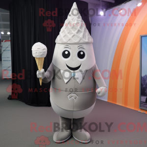 Sølv Ice Cream Cone...