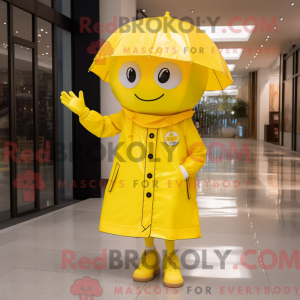 Lemon Yellow Gyro mascot...