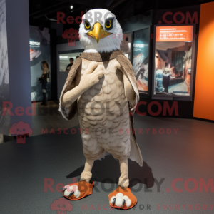 Falcon maskot kostume...