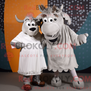 Maskotdraktkarakter Silver...