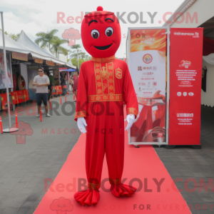 Disfraz de mascota Red Pad...