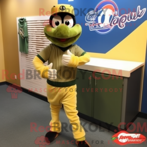 Costume de mascotte Olive...
