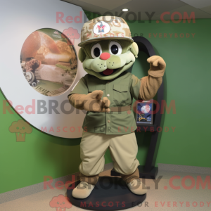Costume de mascotte Olive...