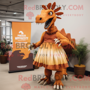 Rust Spinosaurus maskot...