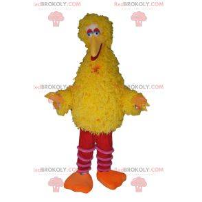 Gigantische gele eend mascotte. Eend kostuum