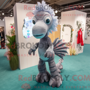 Grå havhest maskot kostume...