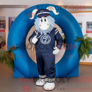 Navy Horseshoe maskot...