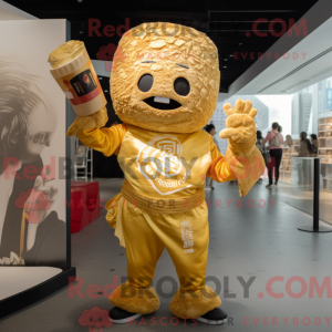 Personaggio mascotte Gold...