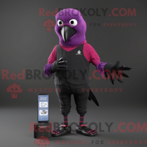 Personnage mascotte Magenta...