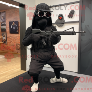 Costume mascotte de Sniper...