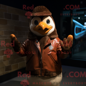 Disfraz de mascota pingüino...